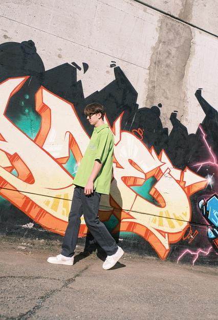 Acne Studios FN-MN-TSHI000425 Lime Green